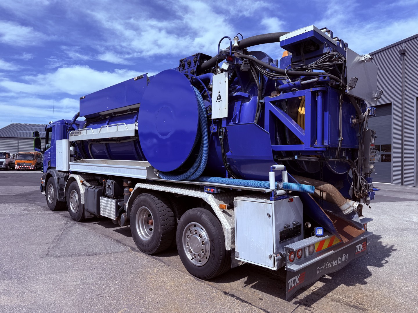 Scania P420 8x2*6 Hvidtved Larsen Flexline 414 Euro 5