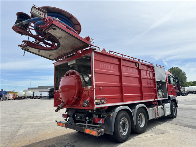 MAN TGS 26.360 6x4H*4 Wiedemann Rustfri ståltank