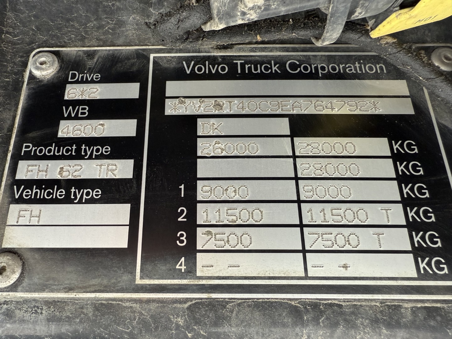 Volvo FH500 6x2*4 / Kran Hiab 262 EP-5 Euro 6
