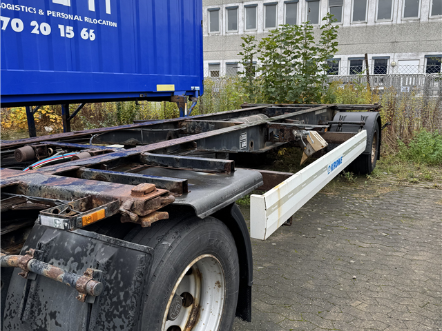 Krone 2 Akselet Mega vekselladsanhænger 20 tom