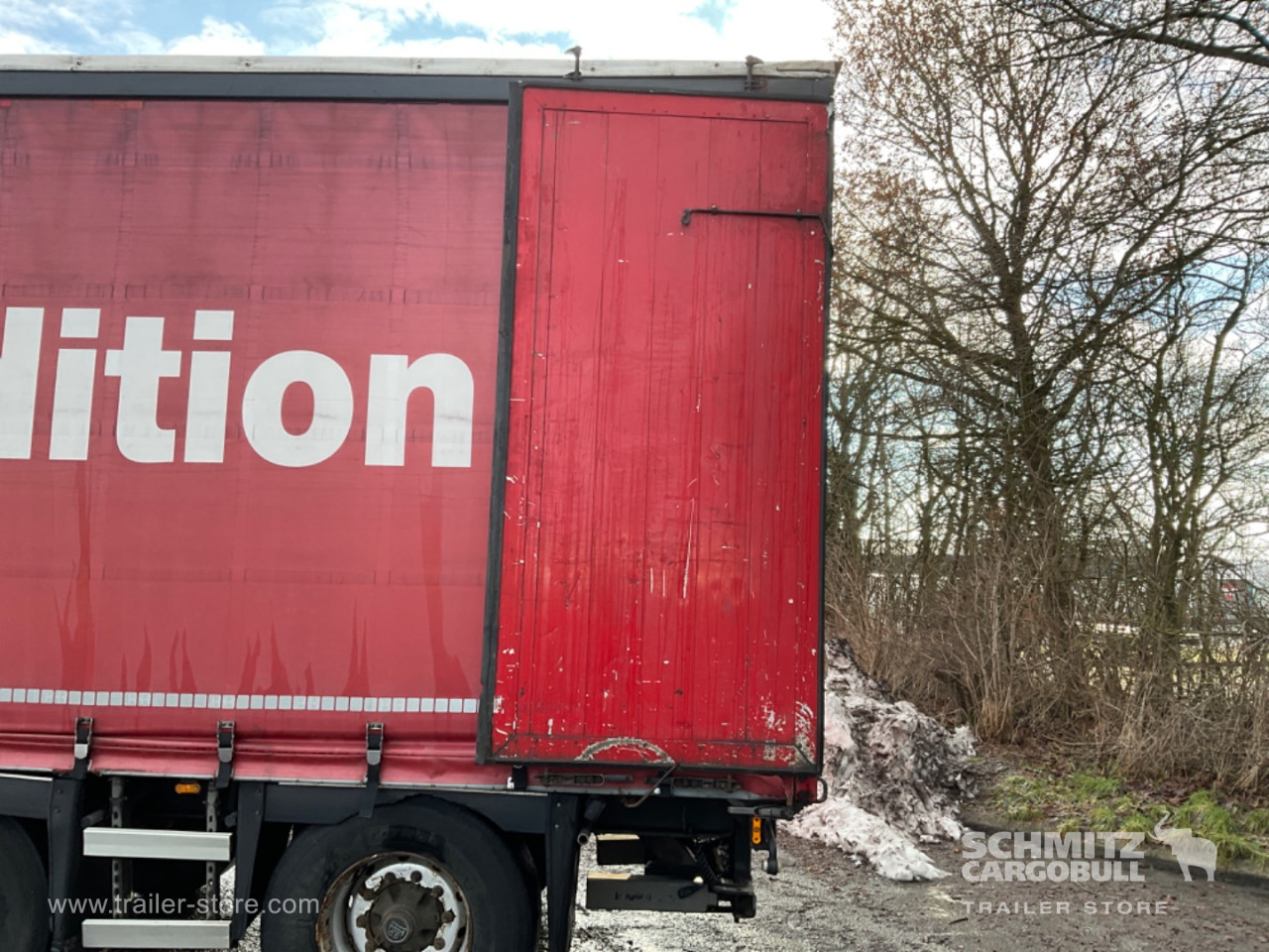 Semi Curtainsider Standard Holder til gaffeltruck