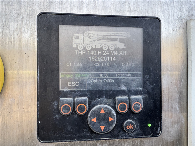 Scania P410 6x4 Liebherr THP 140 H 24 M4 XH Betonpumpe