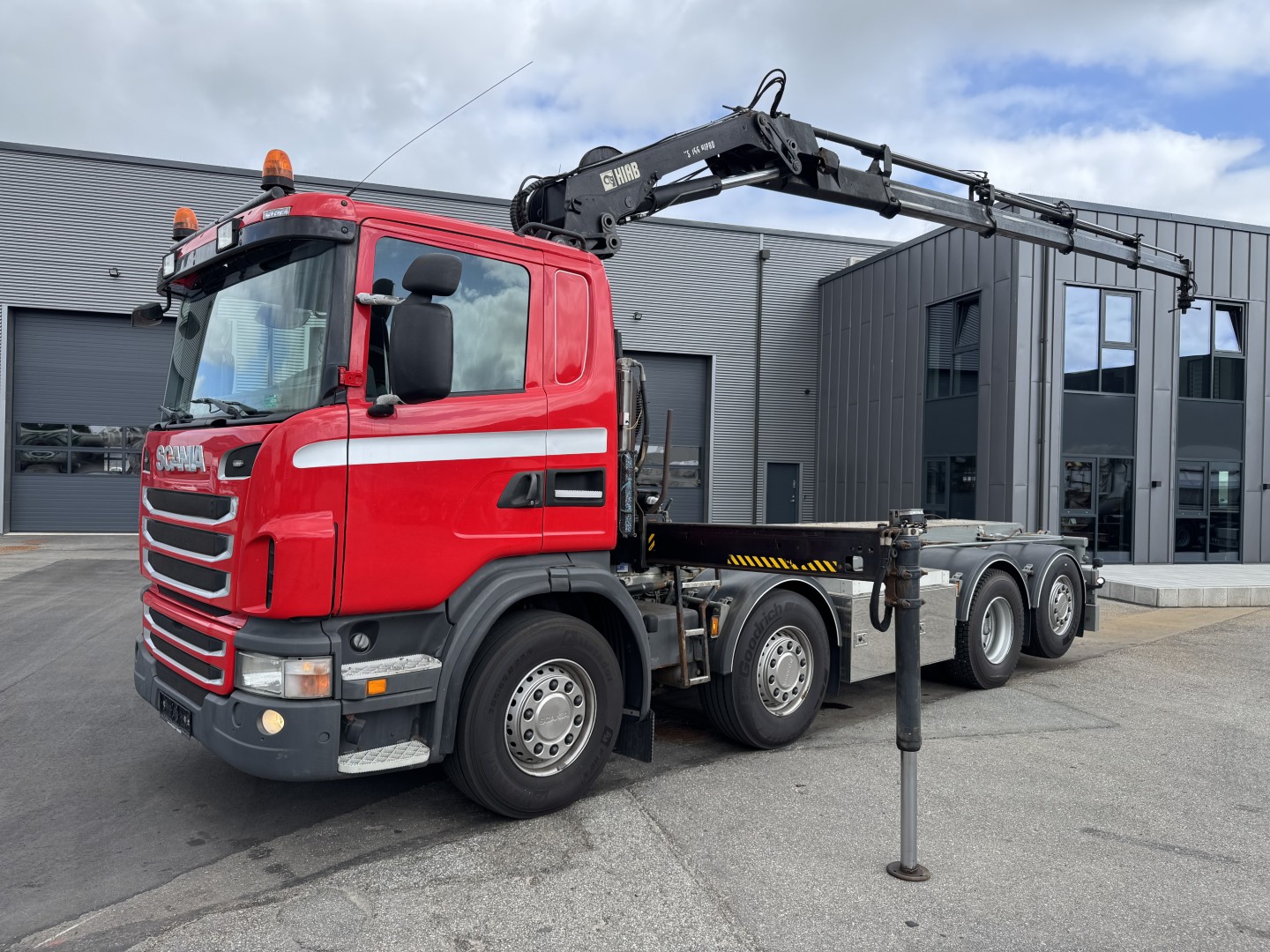 Scania G480 8x2*6 Hejs / Kran Hiab XS166-4