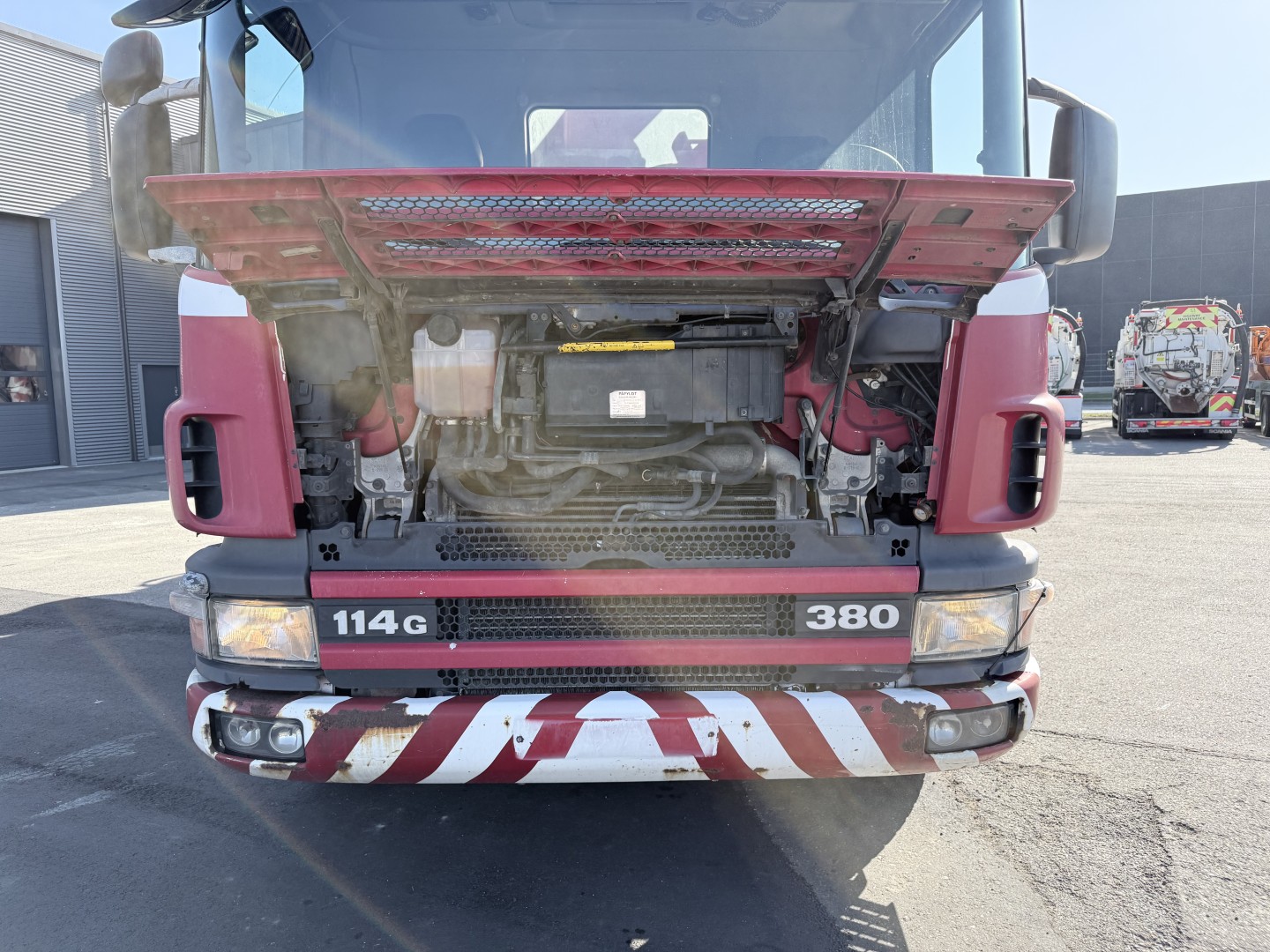 Scania 114G 380 8x2*6 Assmann 13,4 m3 PED Slamsuger
