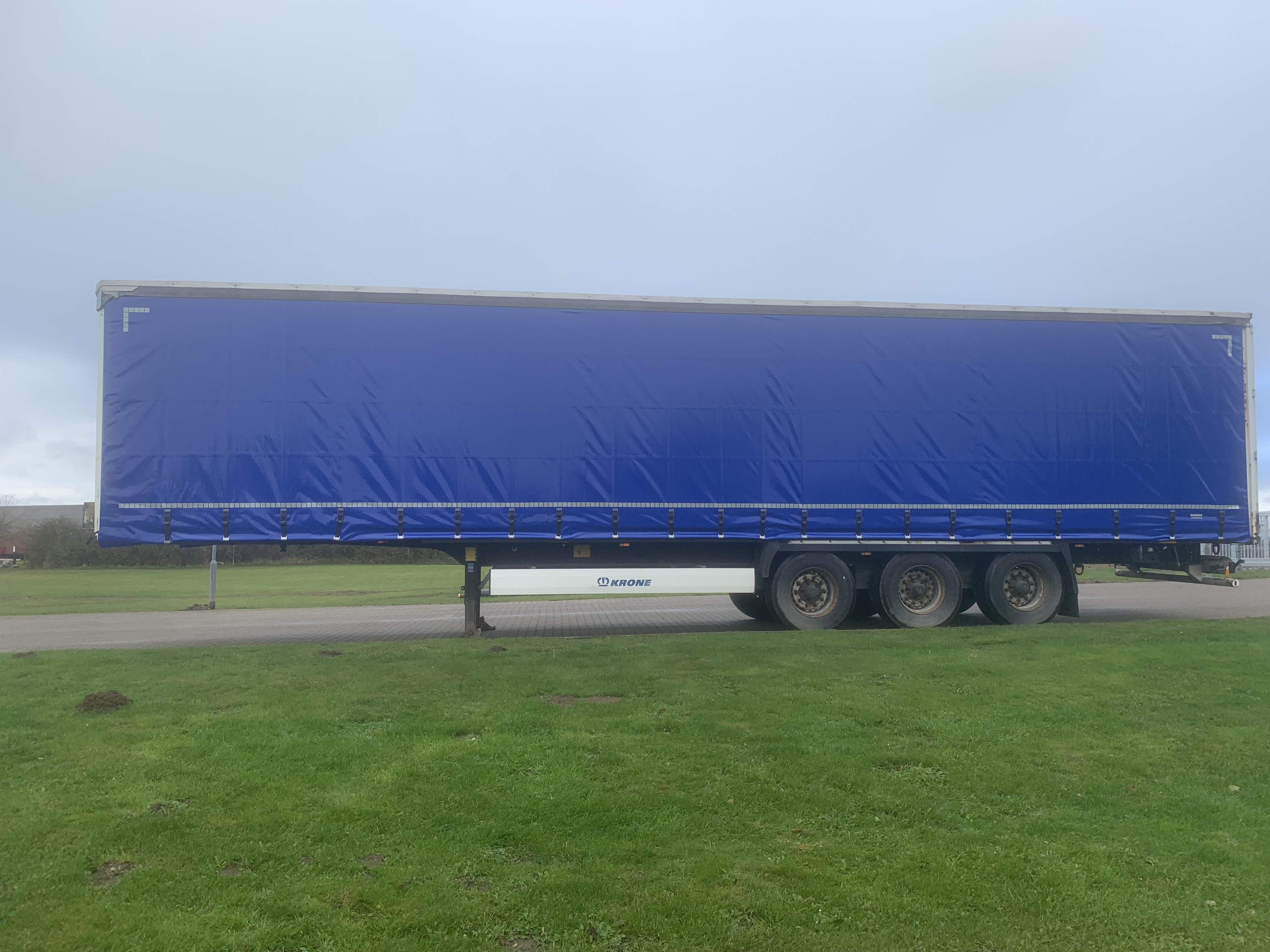 Krone Gardin trailer forberedt for dobbeltdæk