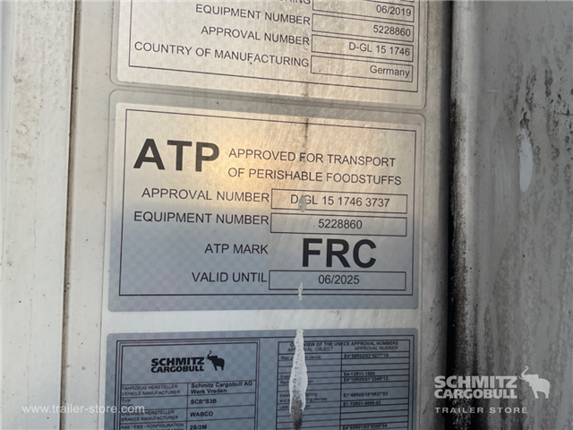 Schmitz Semi Reefer Multitemp Dobbeltdækk