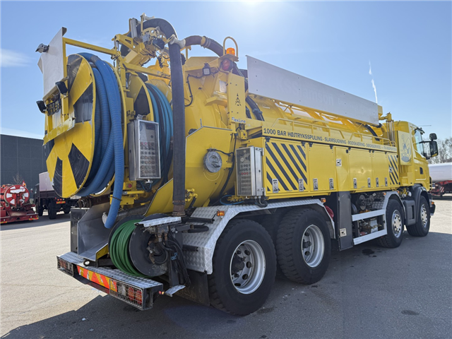 Scania G480 8x4 Hvidtved Larsen Flexline 413 Euro 5