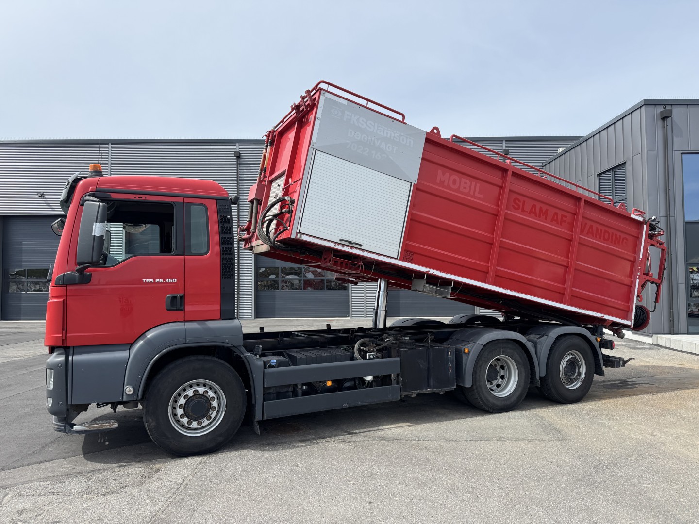 MAN TGS 26.360 6x4H*4 Wiedemann Rustfri ståltank