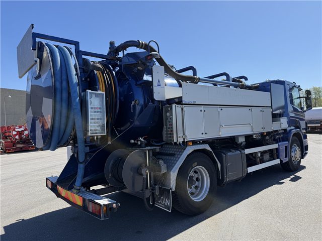 Scania P310 4x2 Hvidtved Larsen Flexline 207 Partikelfilter