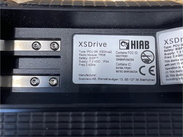 Hiab RADIO REMOTE XSDrive 458-0963 / 1010746
