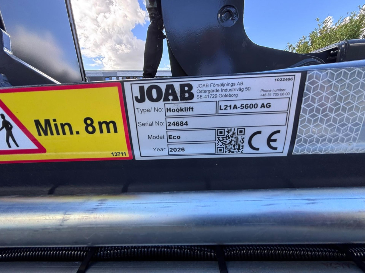 Scania R 450E B6x2*4NB 450 kW/535 kWh Hooklift NEW!