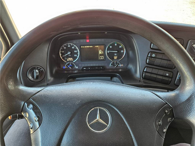 Mercedes 2532 MP3 Überkopflader FAUN Müllwagen