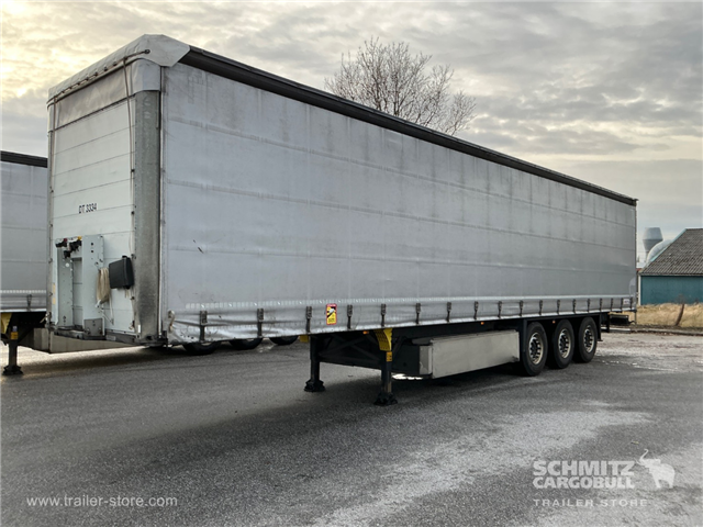 Schmitz Semi Curtainsider Standard , Foldedør højre