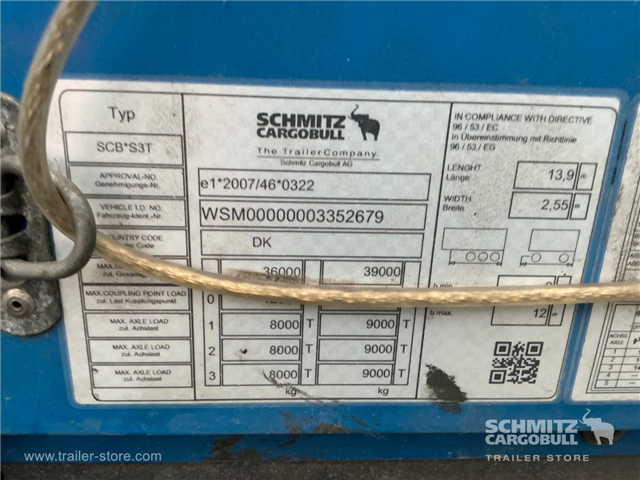 Schmitz Semi Curtainsider Mega