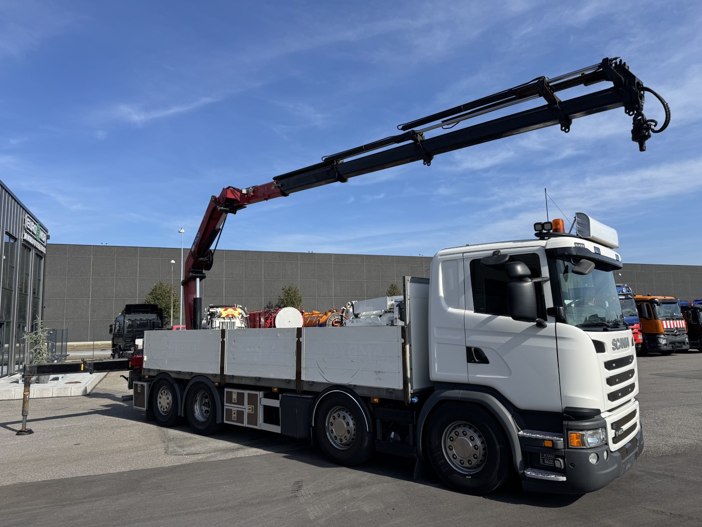Scania G450 8x2*6 Euro 6 / Kran HMF 2620 K5