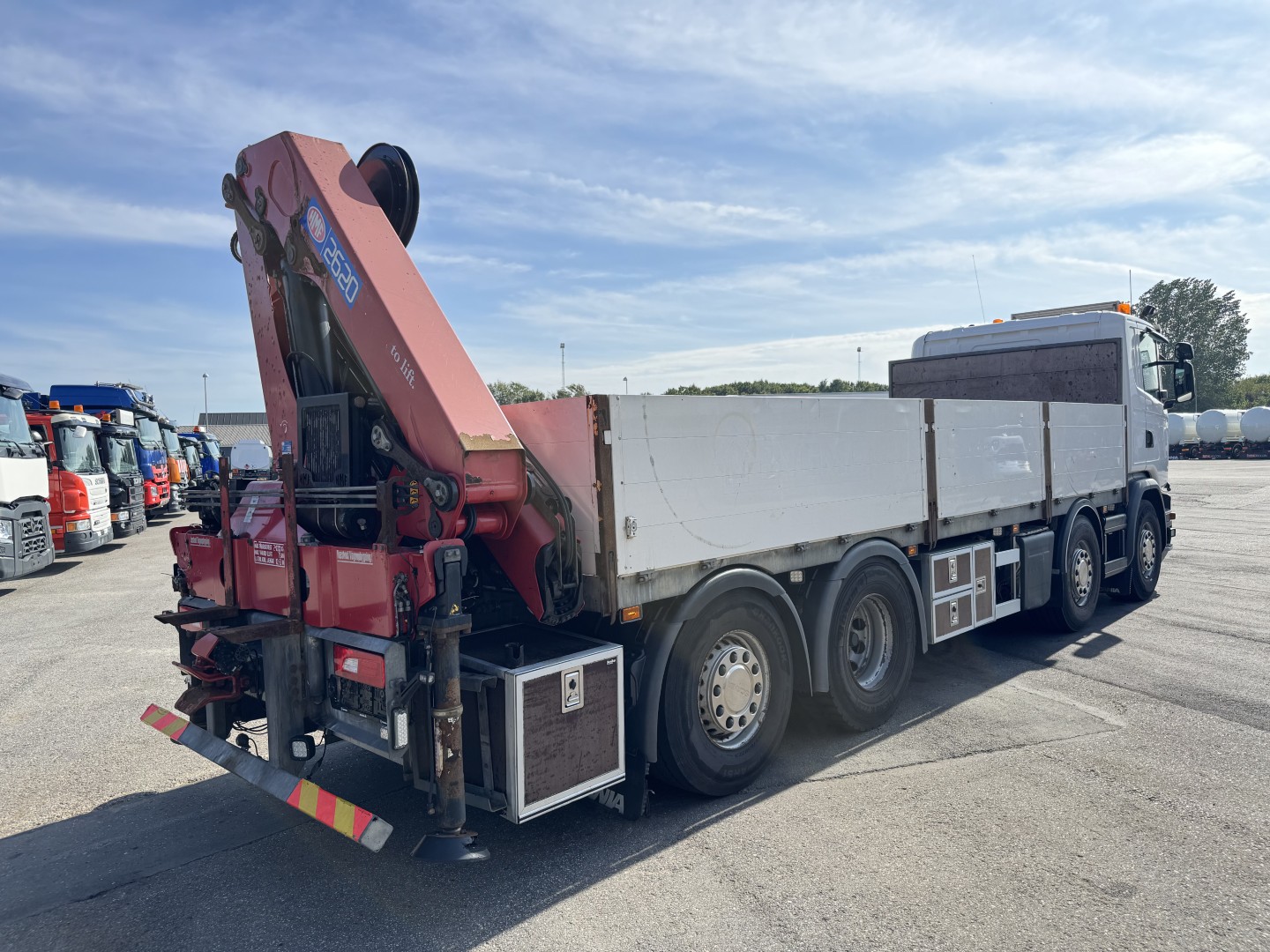Scania G450 8x2*6 Euro 6 HMF 2620 K5