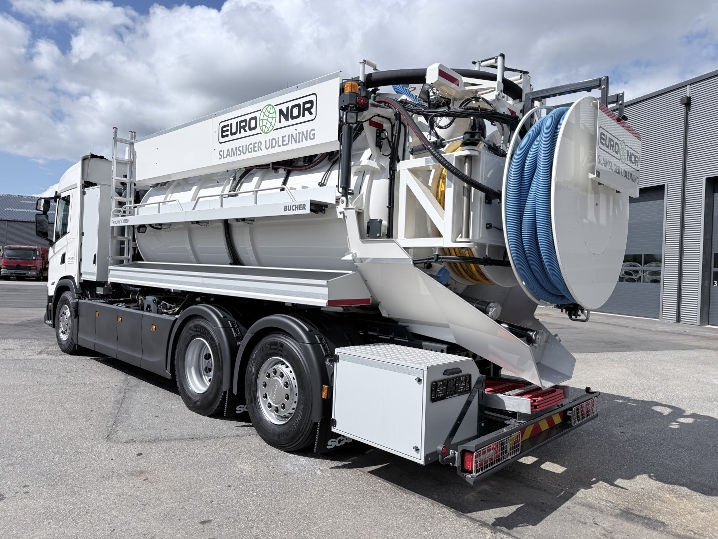 Scania G420 B6x2*4NB Bucher FlexLine CM100