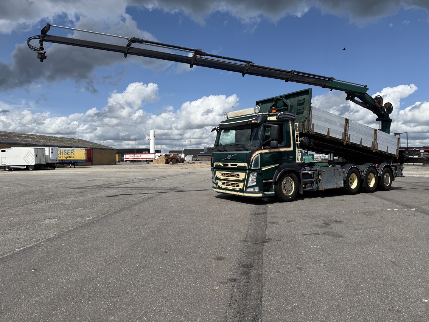 Volvo FM500 8x4*4 Hejs / Kran HMF 2620 K-5