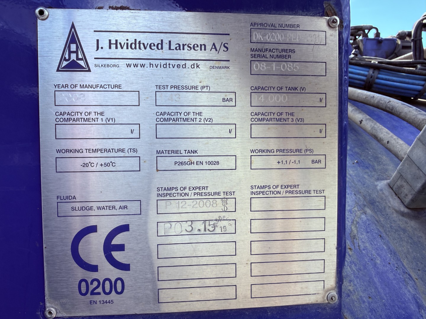 Scania P420 8x2*6 Hvidtved Larsen Flexline 414 Euro 5