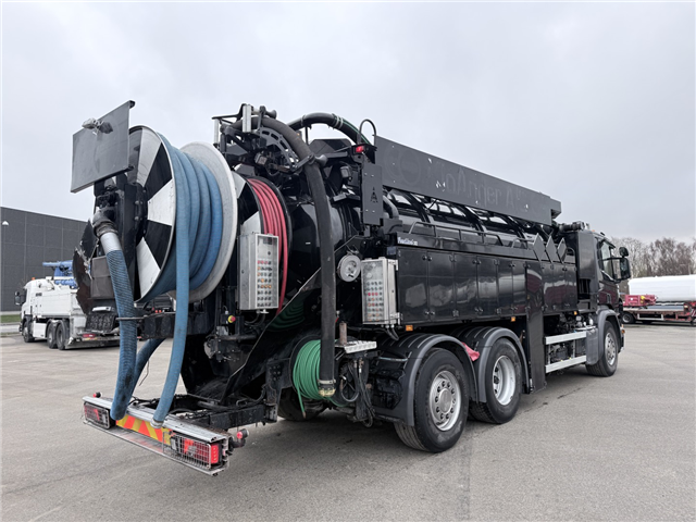 Scania P410 6x2*4 Hvidtved Larsen Flexline 312 ADR