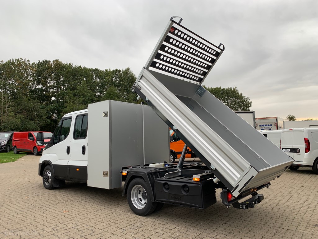 Iveco 35C18H A8 Dobbelkabine m. 3-vejs tip
