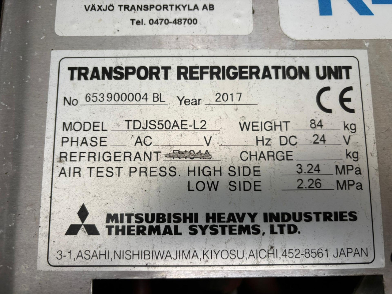 Scania P 280 B4x2NB Cooling