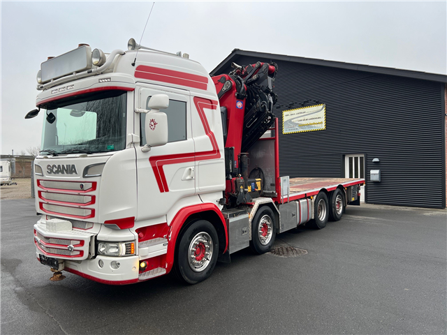 Scania R580 8X2*6 HMF 6020 OK6 + Jib