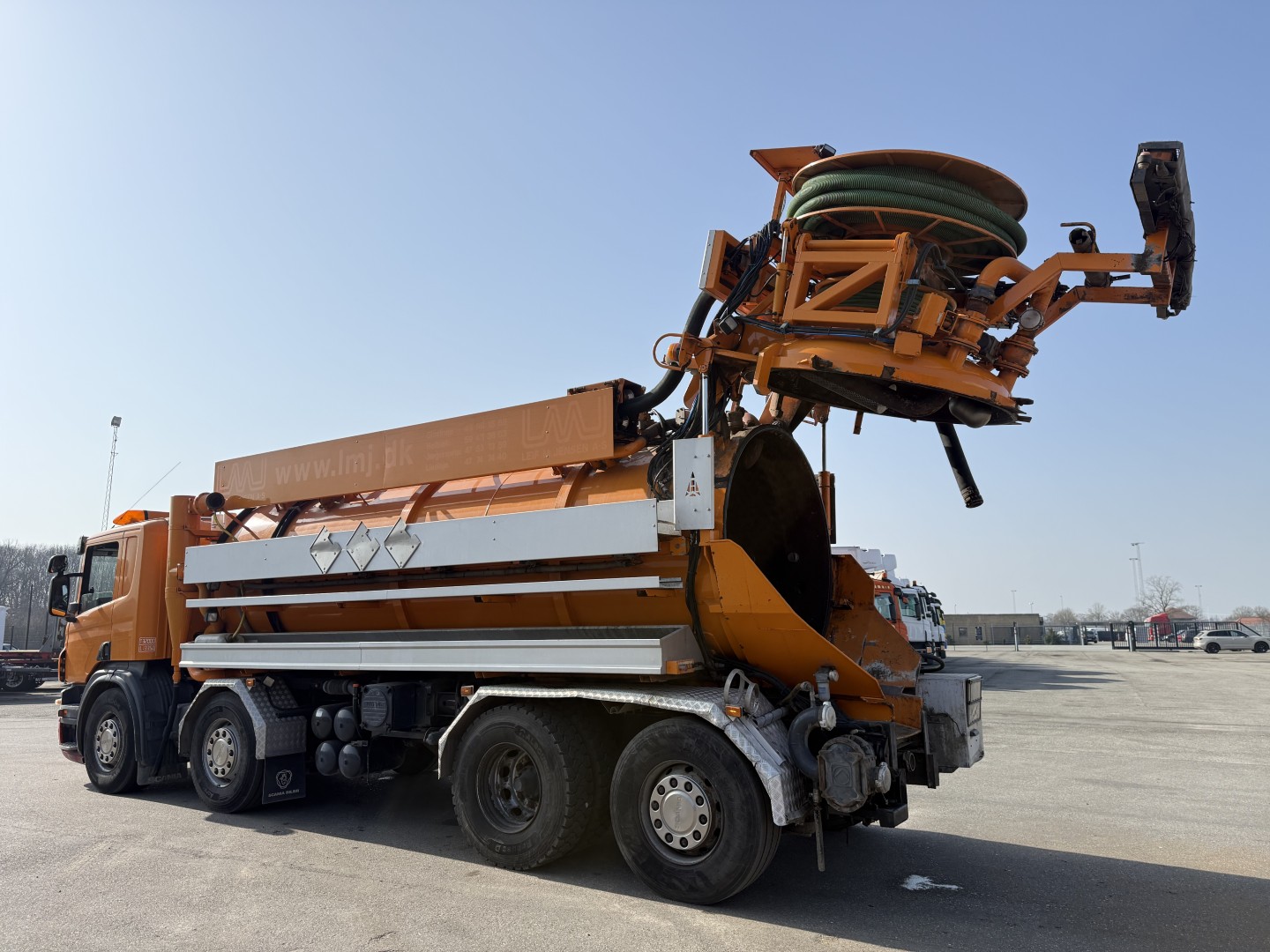 Scania P380 8x2*6 Hvidtved Larsen Flexline 414