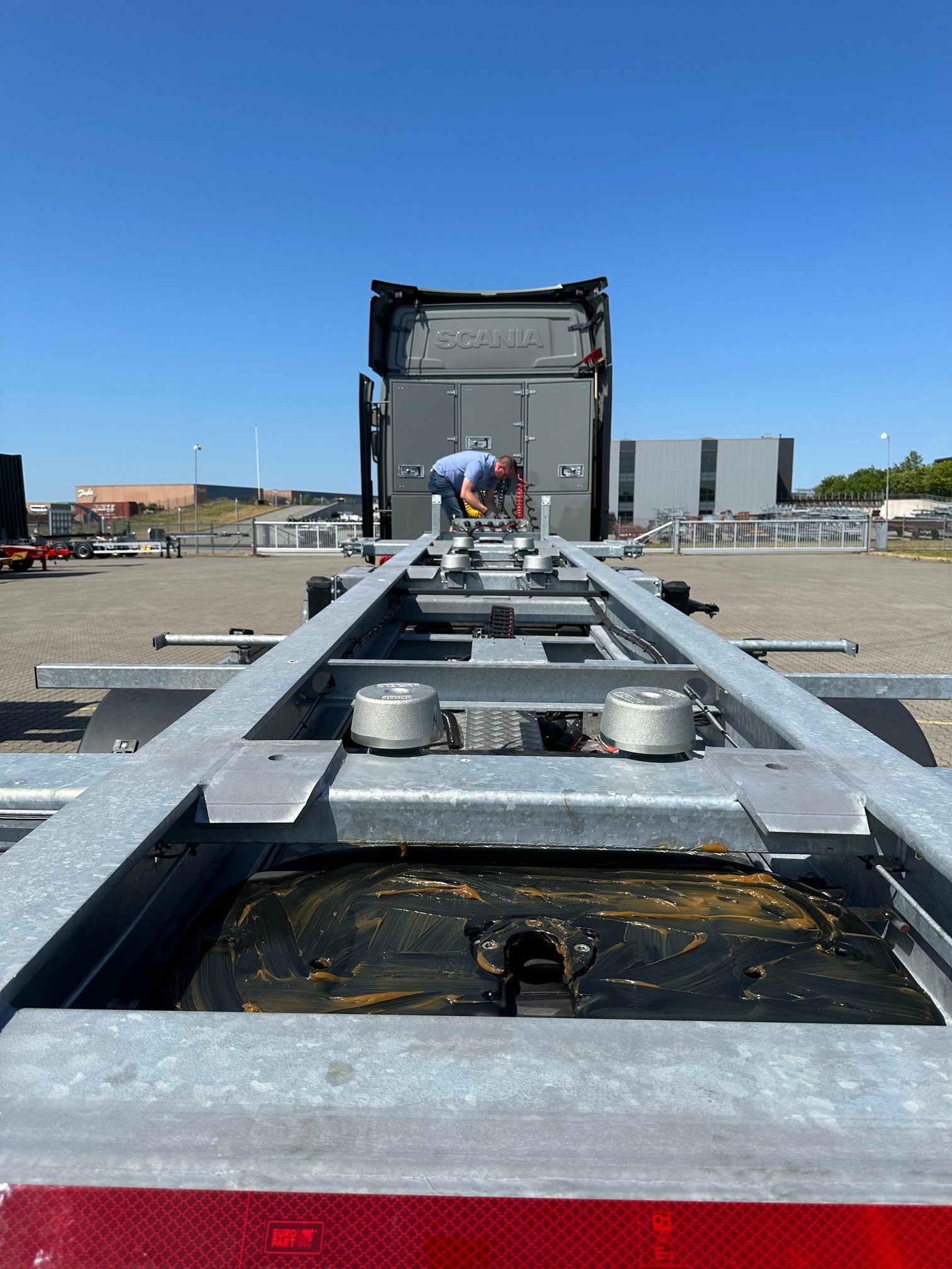 HFR Container - linktrailer Sælges - 2 stk. haves.