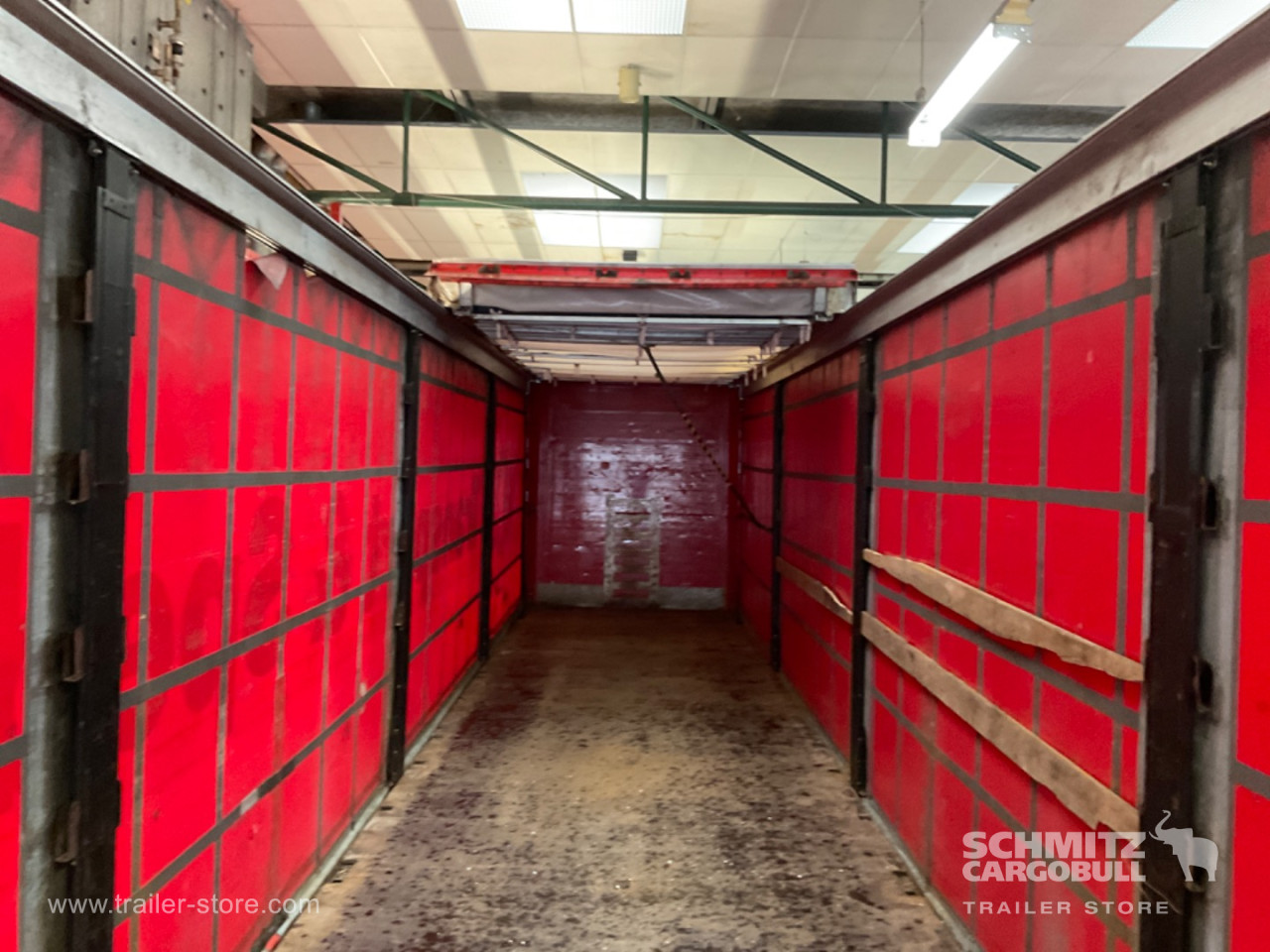 Semi Curtainsider Standard Holder til gaffeltruck