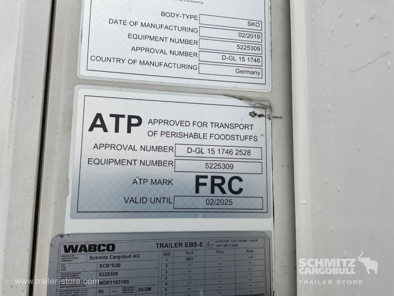 Schmitz Semi Reefer Multitemp Dobbeltdækk