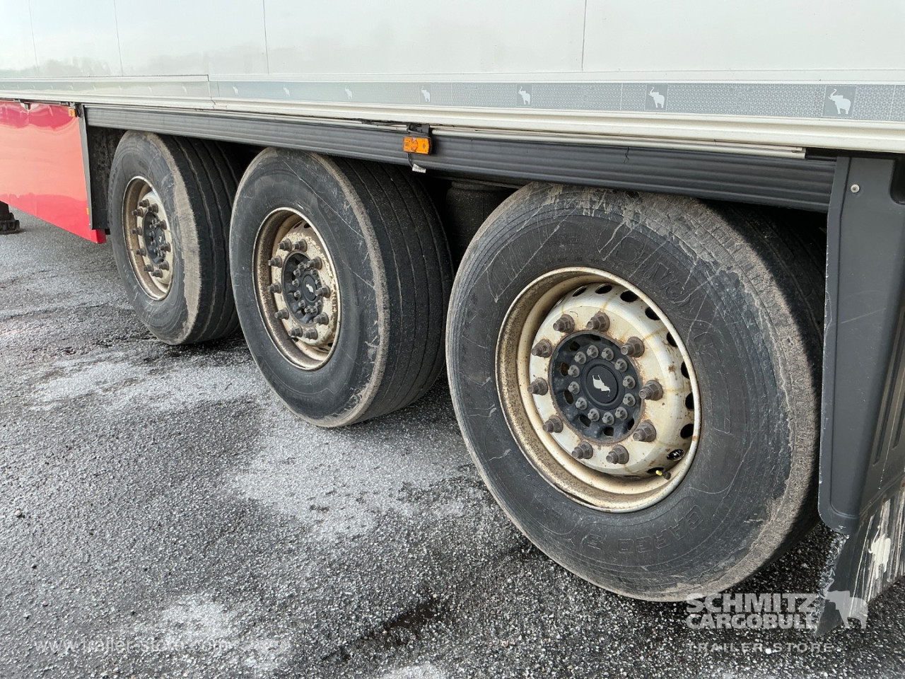 Schmitz Auflieger Tiefkühlkoffer Multitemp Dobbeltdækk Lift