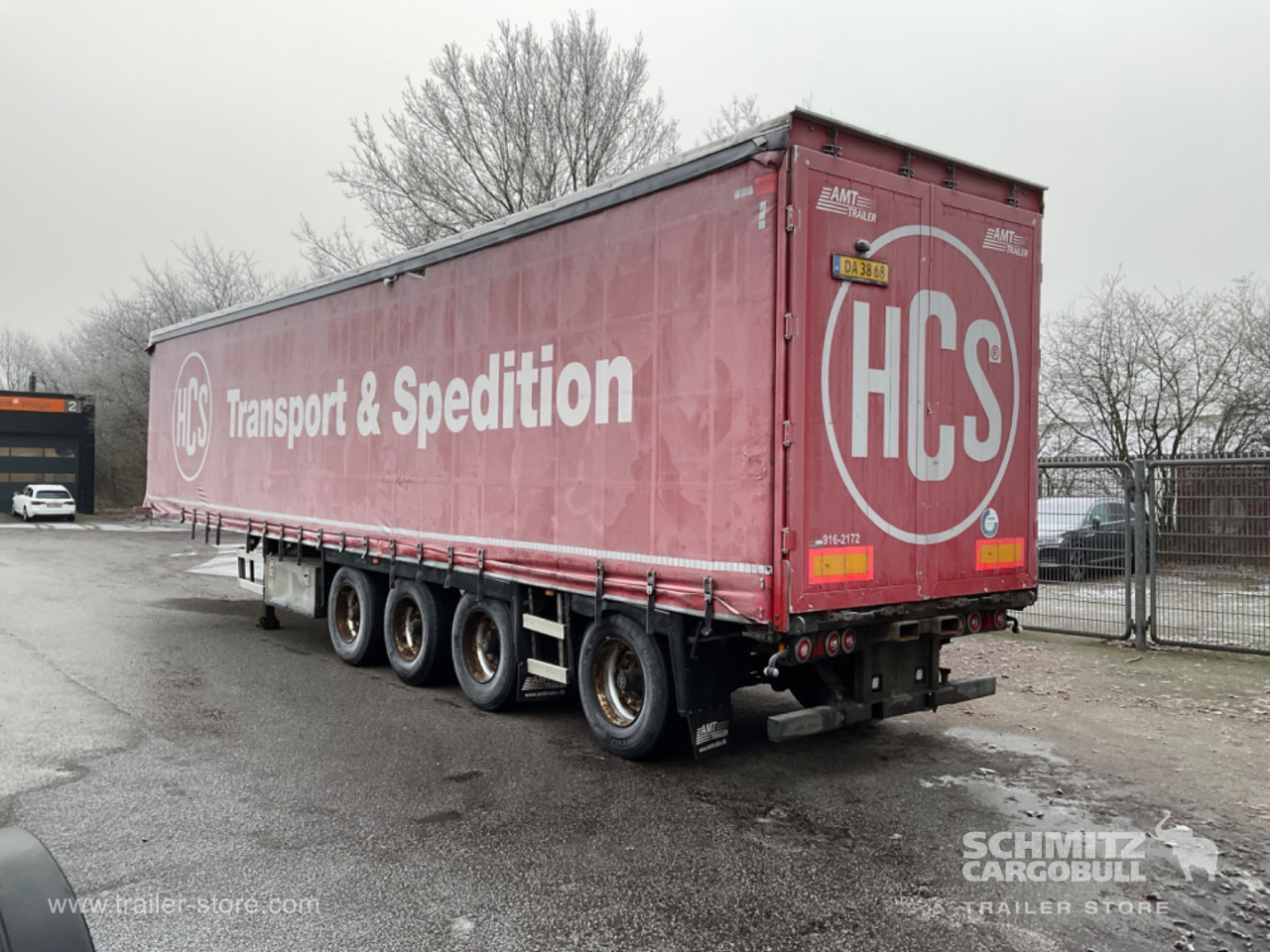 Semi Curtainsider Standard Holder til gaffeltruck