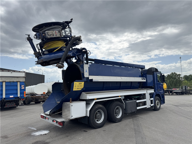Mercedes Actros 2636 6x4 RHD Hvidtved Larsen Flexline 312