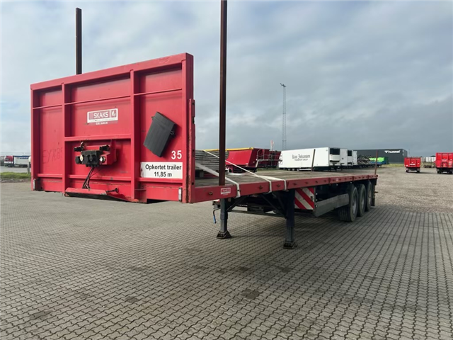 Pacton Flatbed m. Alusider