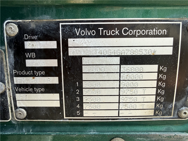 Volvo FM500 8x4*4 Nopa Wirehejs Euro 6
