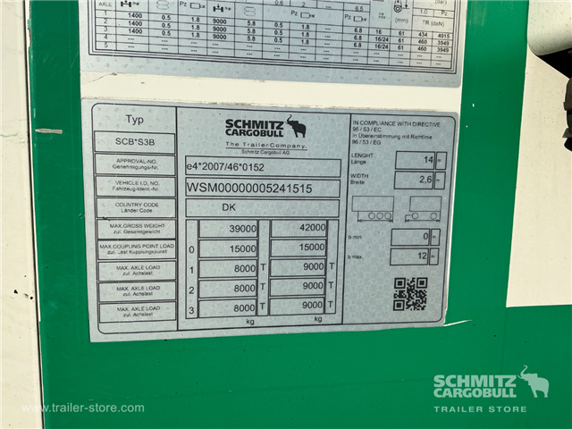 Schmitz Semi Reefer Standard