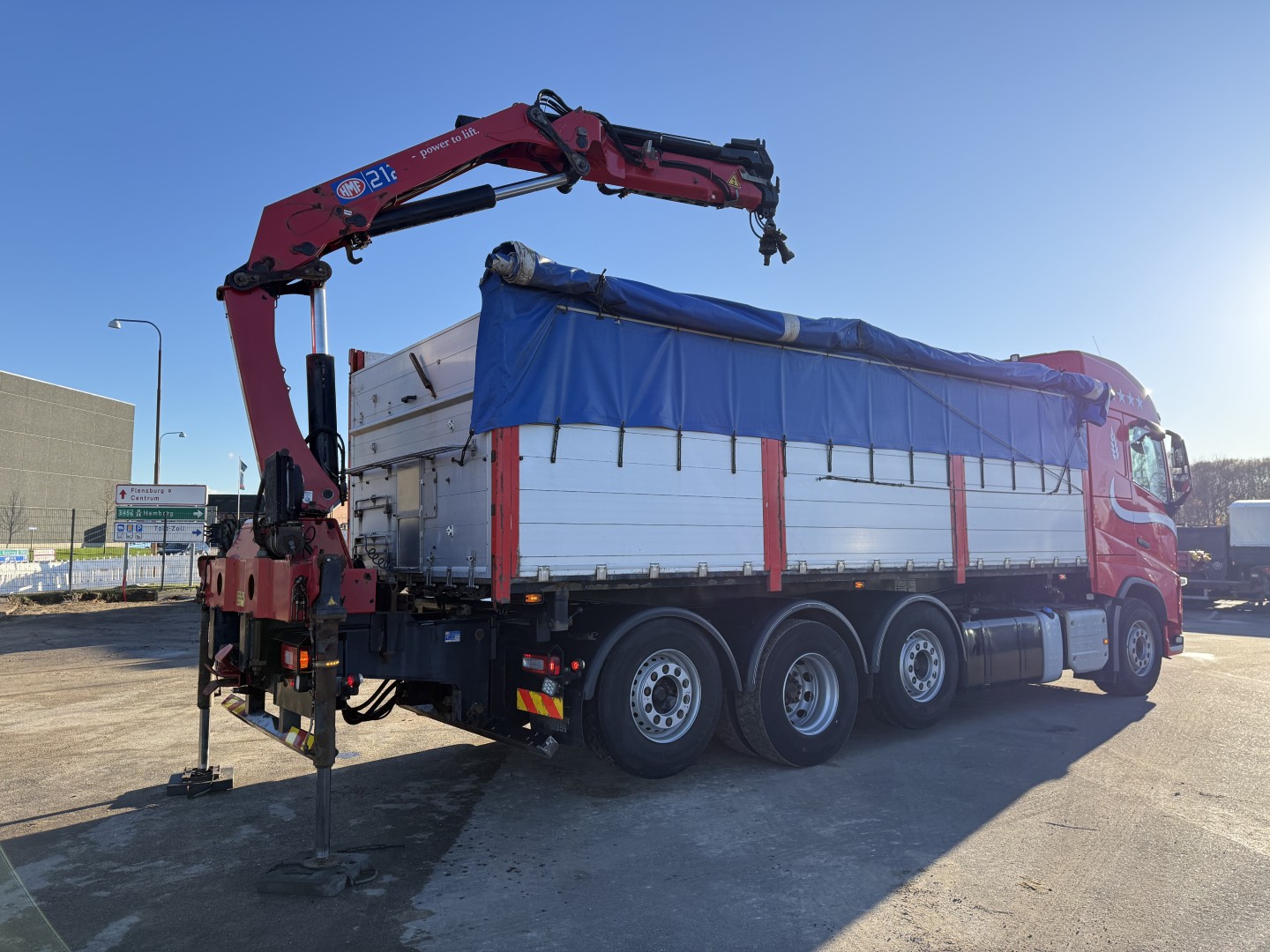 Volvo FH500 8x2*6 Tip / HMF 2120 K3