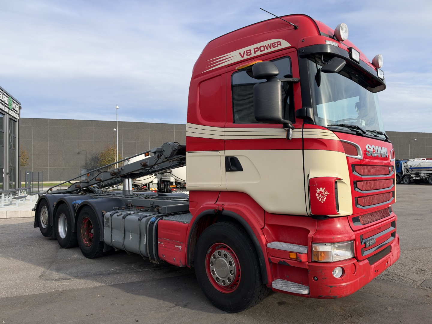 Scania R500 8x4*4 CR19 Highline Wirehejs Euro 5