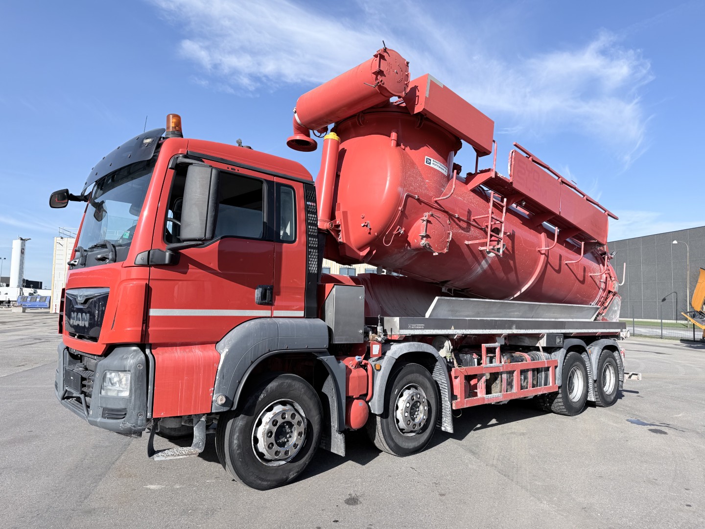 MAN TGS 41.400 8X4 BB Naaktgeboren VP-8000 - 14.000 L