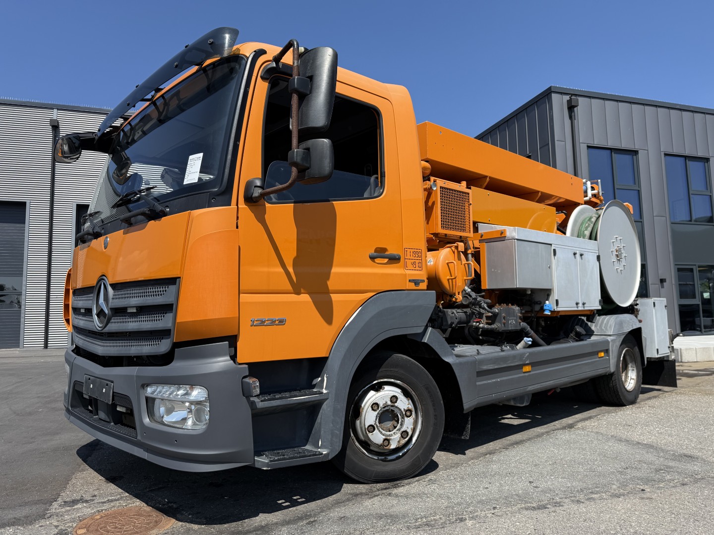 Mercedes Atego 1223 4x2 Hvidtved Larsen CityFlex204 Euro 6