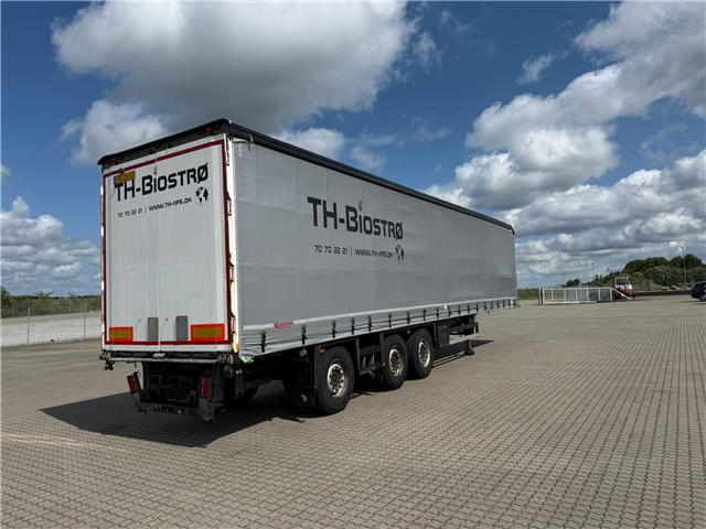 Schmitz 3 aks. gardintrailer m. truckbeslag