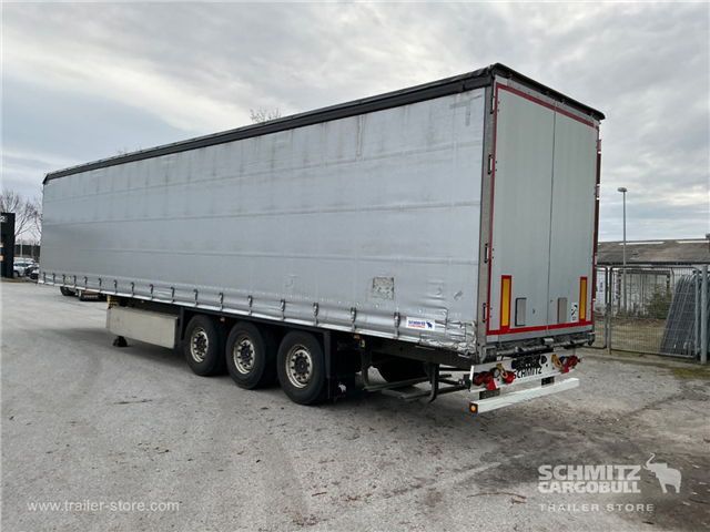 Schmitz Semi Curtainsider Standard , Foldedør højre
