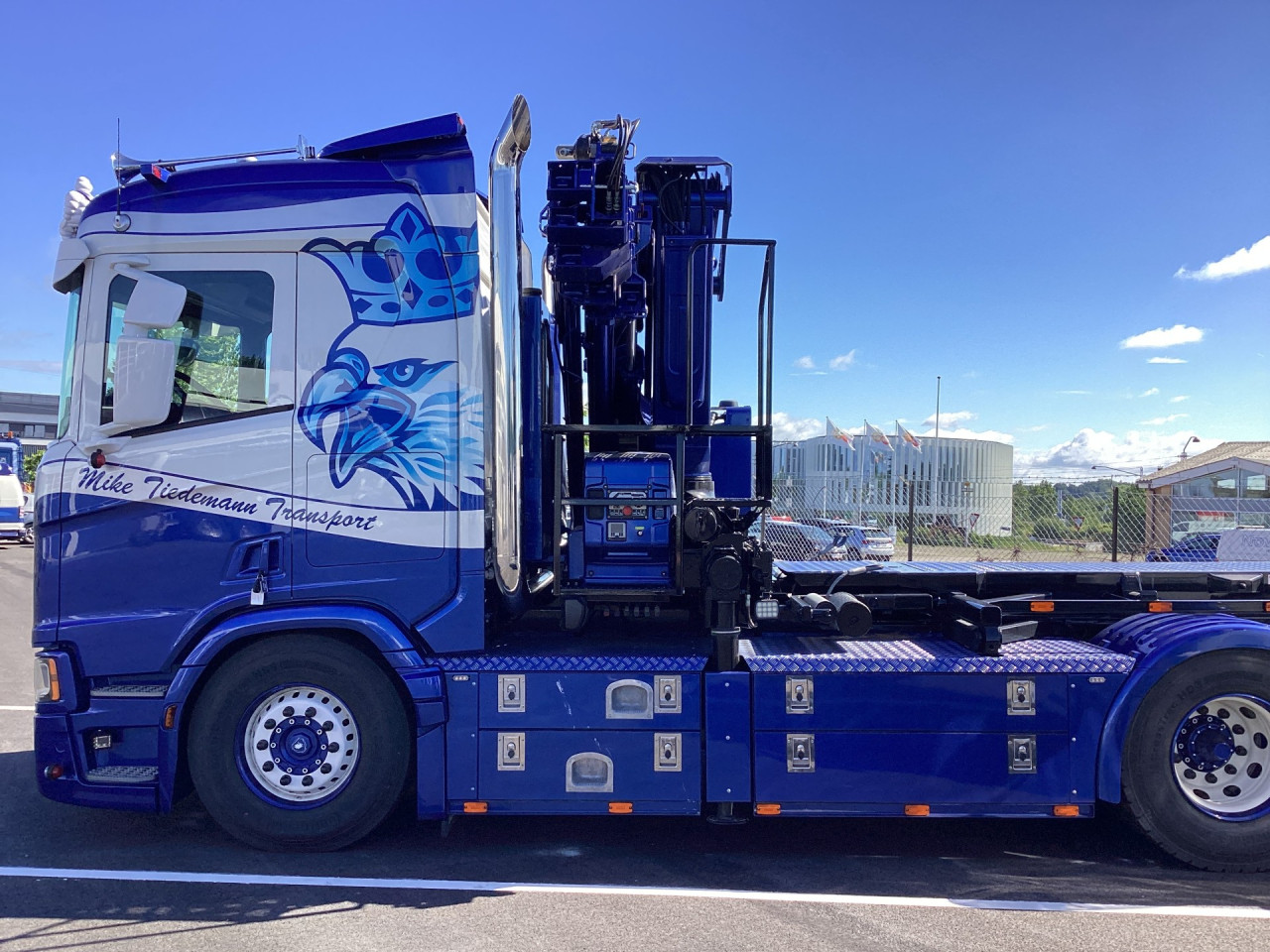 Scania R 560 B8x4*4NB Kran Hejs