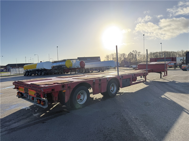 B-XL 4,5 m. 2 akslet Udtrækstrailer