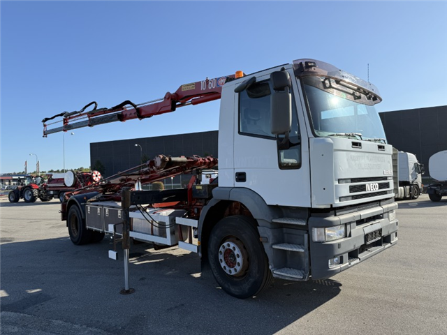 Iveco EuroTech Cursor 190E31 4x2 Hejs / Kran HMF 1060 B3
