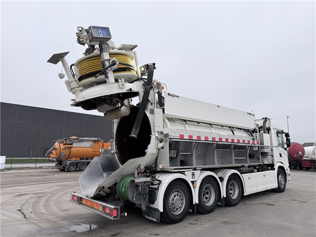 Scania G500 8x4*4 Bucher Recycler 414