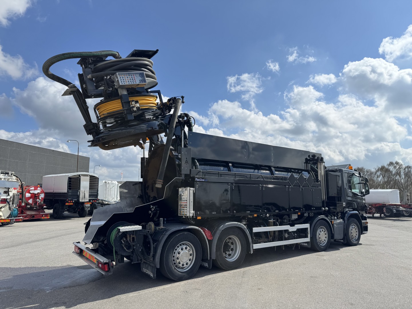 Scania P450 8x2*6 Hvidtved Larsen FlexLine 414 ADR