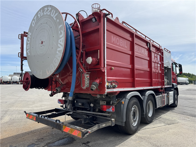 MAN TGS 26.360 6x4H*4 Wiedemann Rustfri ståltank
