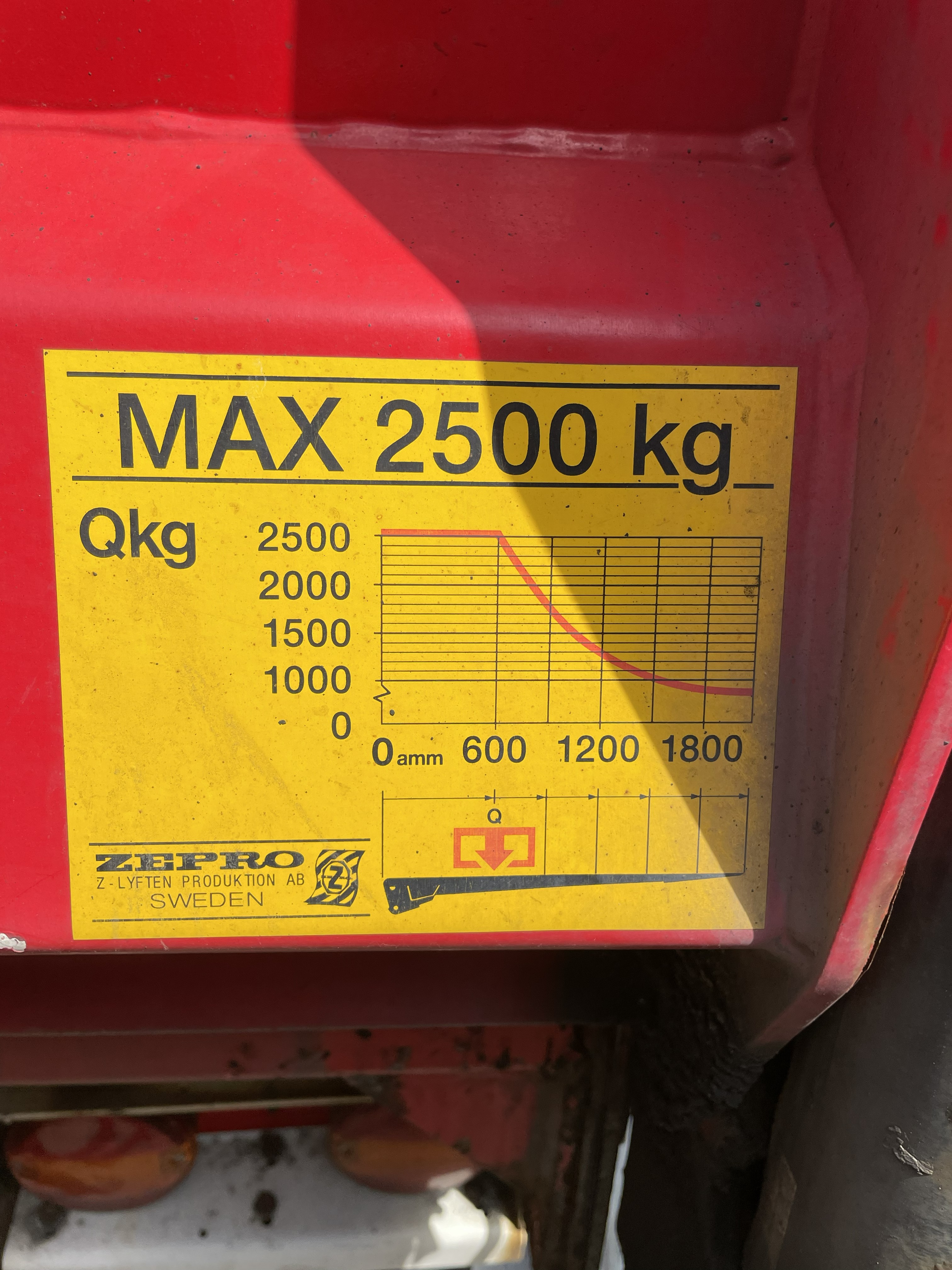 HFR 2 ax. Linktrailer med lift